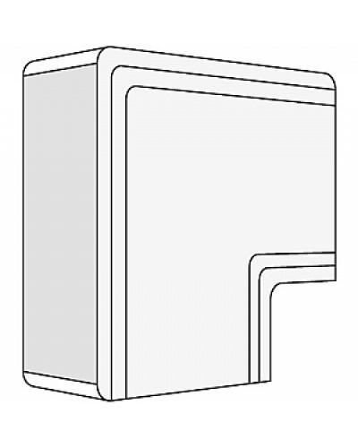 Угол плоский 100x80 NPAN DKC 01749 в Архангельске Аксессуары для кабель-канала Pintop.ru