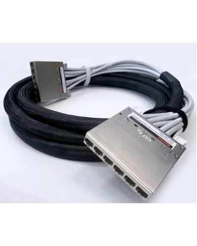 Сборка кабельная претерминированная Hyperline PPTR-CT-CSS/C6S-D-CSS/C6S-LSZH-9M-GY в Архангельске Аксессуары для стоек и шкафов Pintop.ru