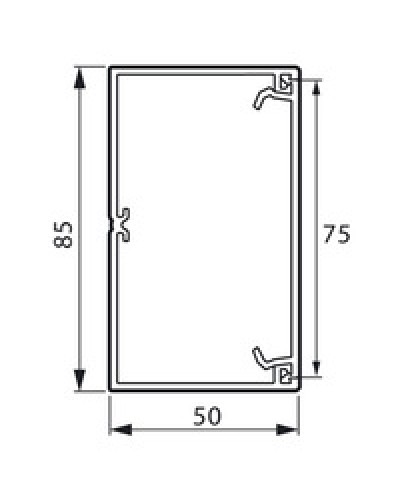 Кабель-канал METRA 85x50 Legrand (638080) в Архангельске Кабель-канал Pintop.ru