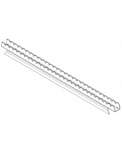 Накладка барьерная PERCo-MB-16.10 в Архангельске Дополнительное оборудование для СКУД Pintop.ru