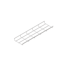 Проволочный лоток 30х200 L3000 мм INOX304 КМ-Профиль (PL30-200-3000 INOX304)